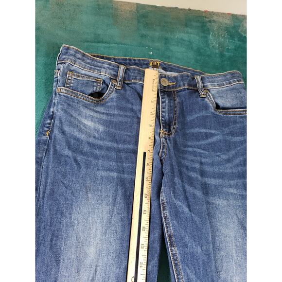 Kut From The Kloth Jeans Size 8 Womens Blue Stretch Mid Rise Slouchy Boyfriend - Picture 8 of 13
